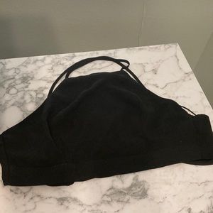 Miss Avenue Black Halter Top